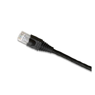 Leviton 5G460-3E | GigaMax 5e Standard Patch Cord, Cat 5e, 3-foot, Black
