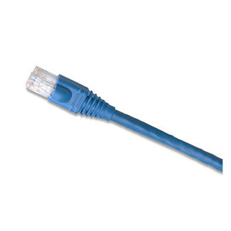 Leviton 62460-1L | eXtreme Cat 6 Standard Patch Cord, 1 ft, Blue
