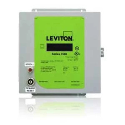 Leviton 3KUMT-4M | Modbus TCP/BACnet IP Submeter - Indoor Series 3500 Multi-Function Universal Voltage (208-480VAC)