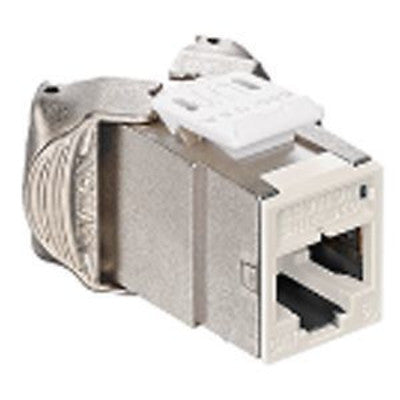 Leviton 61SJK-RI6 | Atlas-X1 Cat 6 Shielded QuickPort Jack, Ivory