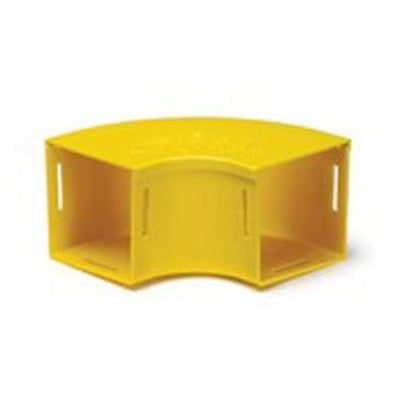 Leviton S4HEL-9DC | 4x4 Horizontal Elbow 90deg w/Cover