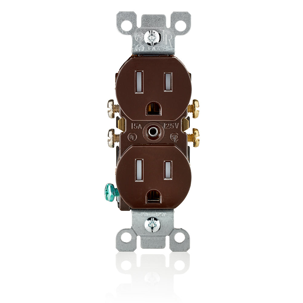 Leviton T5320 | 15 Amp Tamper-Resistant Duplex Outlet