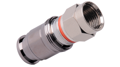 Liberty AV CM-RG6L-F | C-Tec2 RG6 F Plugs for non-Plenum Single, Dual, Tri or Quad Shield formats Bag