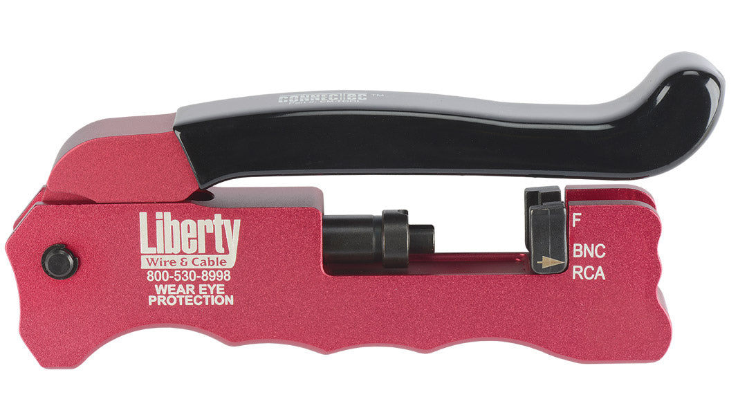 Liberty AV CM-TOOL | C-Tec2 Linear Compression Tool for all Connectors up to RG6 Size