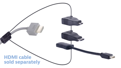 Liberty AV DL-AR2677 | Base Security Clamp, Cable and Hardware For DL-AR System Adapter