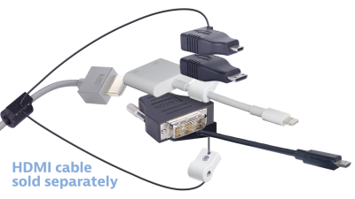 Liberty AV DL-AR3125 | Base Security Clamp, Cable and Hardware For DL-AR System 2 Security
