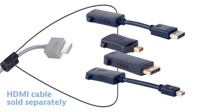 Liberty AV DL-AR3783 | Base Security Clamp, Cable and Hardware For DL-AR System 4K
