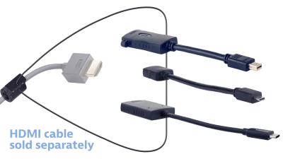 Liberty AV DL-AR4013 | Base Security Clamp, Cable and Hardware For DL-AR System Adapter