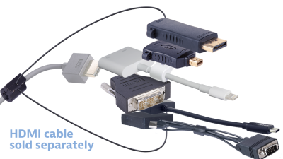 Liberty AV DL-AR4188 | Base Security Clamp, Cable and Hardware For DL-AR System Security