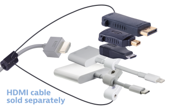 Liberty AV DL-AR4562 | Universal HDMI Adapter Ring Complete Assembly with 5 Adapters