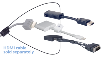 Liberty AV DL-AR4759 | Base Security Clamp, Cable and Hardware For DL-AR System Security