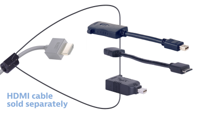 Liberty AV DL-AR4879 | Base Security Clamp, Cable and Hardware For DL-AR System Adapter