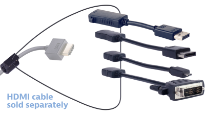 Liberty AV DL-AR4896 | Base Security Clamp, Cable and Hardware For DL-AR System 4K