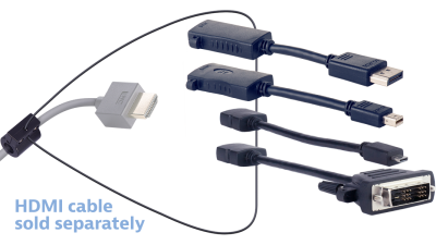 Liberty AV DL-AR4905 | Base Security Clamp, Cable and Hardware For DL-AR System 4K
