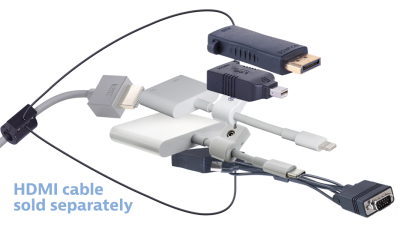 Liberty AV DL-AR4987 | Base Security Clamp, Cable and Hardware For DL-AR System 2 Security