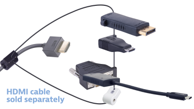 Liberty AV DL-AR5202 | Base Security Clamp, Cable and Hardware For DL-AR System 2 Security