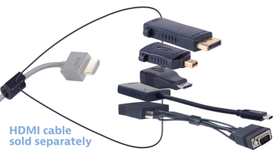 Liberty AV DL-AR5209 | Base Security Clamp, Cable and Hardware For DL-AR System Adapter