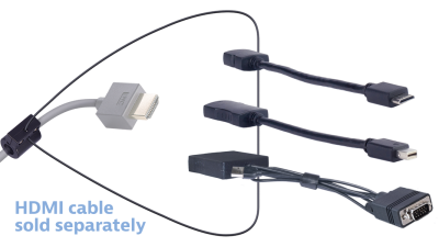 Liberty AV DL-AR5808 | Patented Adapter Security Ring Configuration