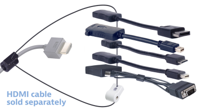 Liberty AV DL-AR6158 | Adapter Security Ring Configuration
