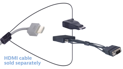 Liberty AV DL-AR6689 | Universal HDMI Adapter Ring Complete Assembly with 5 Adapters