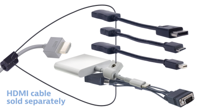 Liberty AV DL-AR7078 | Adapter Security Ring Configuration