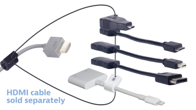 Liberty AV DL-AR754 | Patented Adapter Security Ring Configuration