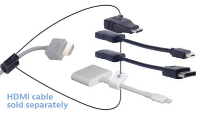 Liberty AV DL-AR756 | Patented Adapter Security Ring Configuration