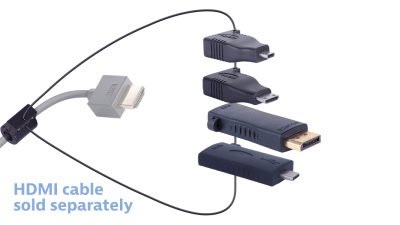 Liberty AV DL-AR8621 | Universal HDMI Adapter Ring Complete Assembly with 5 Adapters