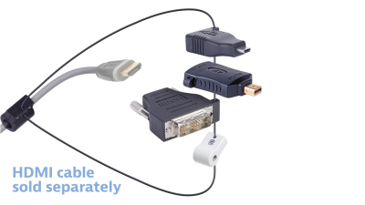 Liberty AV DL-AR9589 | Universal HDMI Adapter Ring Complete Assembly with 5 Adapters