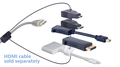Liberty AV DL-AR9633 | Universal HDMI Adapter Ring Complete Assembly with 5 Adapters