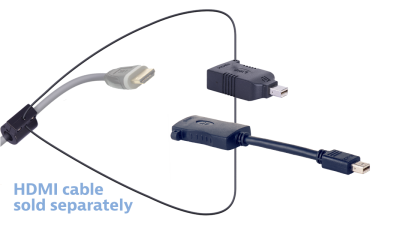 Liberty AV DL-AR9917 | Universal HDMI Adapter Ring Complete Assembly with 5 Adapters