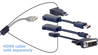 Liberty AV DL-AR9934 | Universal HDMI Adapter Ring Complete Assembly with 5 Adapters