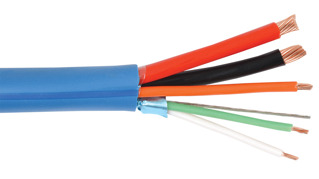 Liberty AV LUTRON-RBL | Blue OEM Systems Lighting Control for Lutron Universal Control GRX-CBL-46L Equal Cable Reel