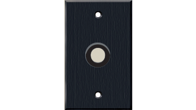 Liberty AV PC-G1920-E-P-B | Panelcrafters Precision Manufactured Bulk wire Plate with 5/8 inch Grommet hole