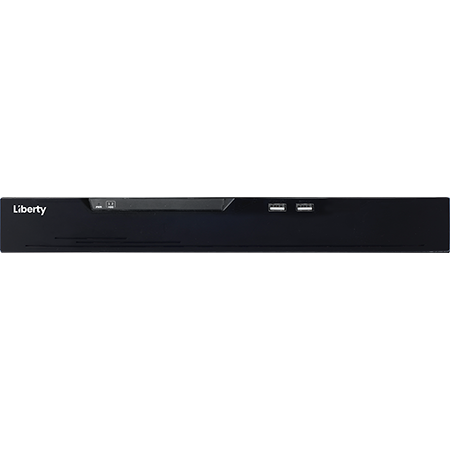 Liberty Security L3NVR4POE | 4 Channel AI NVR, No Storage, 8MP Max Recording, HDMI, VGA, 4Ch 40W POE, 2-Way Audio