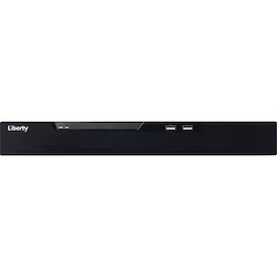 Liberty Security L3NVR8POE | 8 Channel AI NVR, No Storage, 8MP Max Recording, HDMI, VGA, 8Ch 120W POE, 2-Way Audio, Rack Mountable
