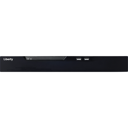 Liberty Security L3NVR8POE | 8 Channel AI NVR, No Storage, 8MP Max Recording, HDMI, VGA, 8Ch 120W POE, 2-Way Audio, Rack Mountable