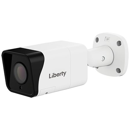 Liberty Security LA5VFBIR120 | 5MP @ 20FPS Varifocal Outdoor Bullet Camera, Auto Focus 2.7~13.5mm, 120’ IR, True WDR, UTC, IP67, 12VDC/24VAC - White
