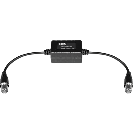 Liberty Security LGLC | .5' Video Ground Loop Corrector with BNC Male to BNC Female Connections