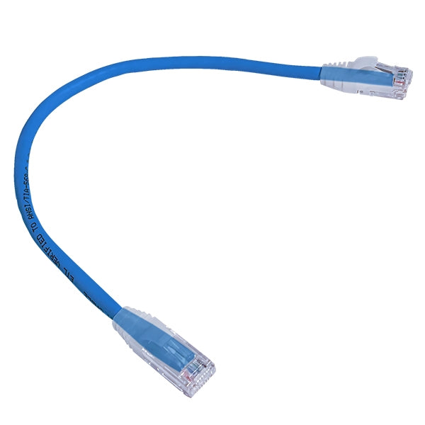 Liberty Security LPC6003BL | CAT6 Patch Cord, 3 ft, Blue