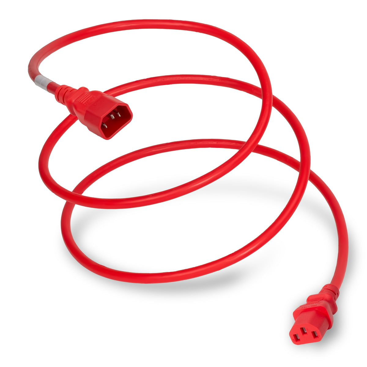 Liberty Security LPH1413-072RED | Power Cord, 6 ft, C14 Plug to C13 Receptacle