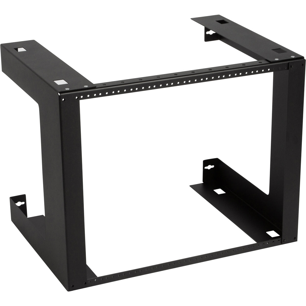 Liberty Security LWMRR481918 | Fixed Rack, Black, 48 in. Ht, Steel, 19 in. Wd Mount, Wall Rack