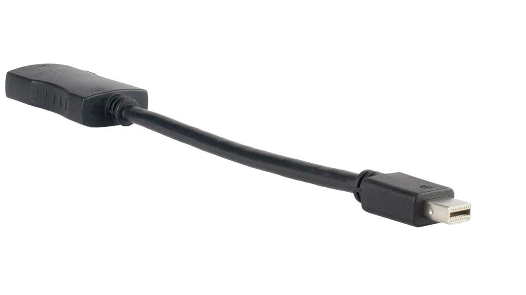 Liberty AV AR-MDPM-HDF-I | 0.75 Feet Adapter Cable Mini-DisplayPort Male to HDMI Female 5 Inches Long for Thunderbolt