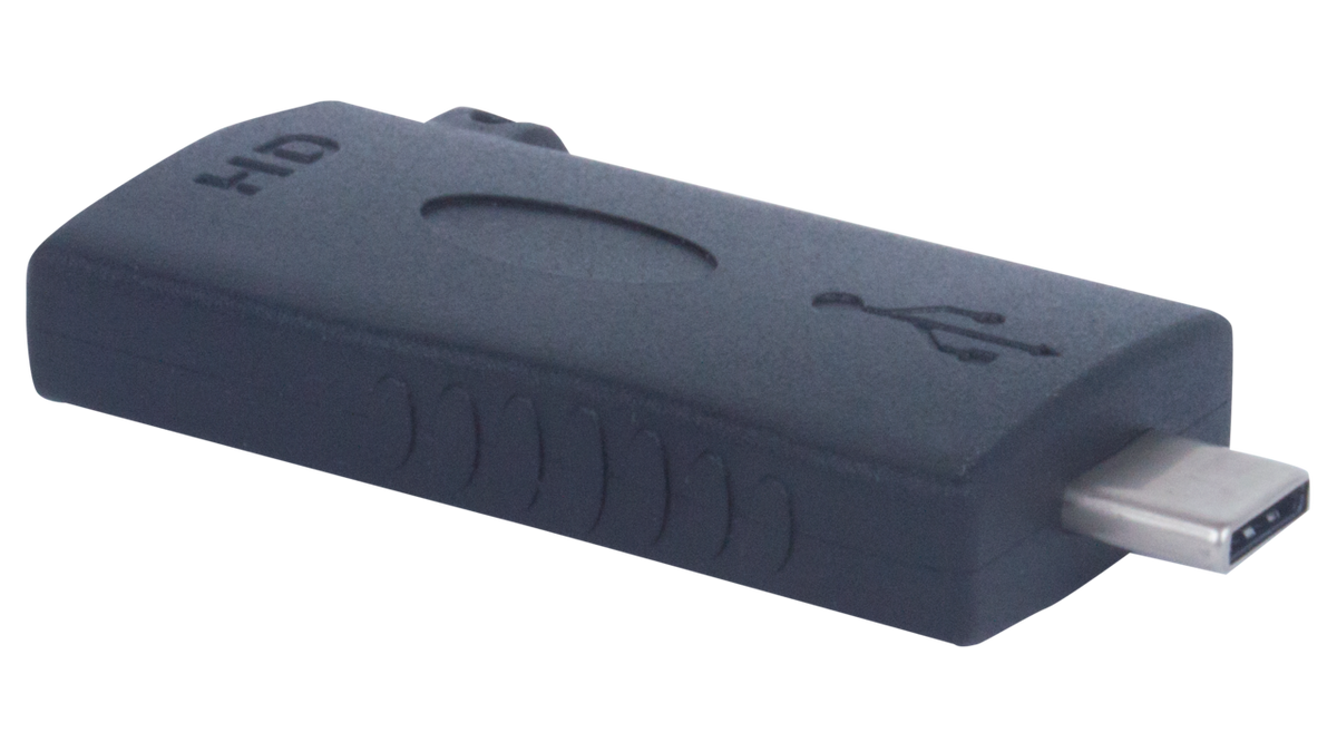 Liberty AV ARUCMHDF | Interseries adapter USB-C male to HDMI female