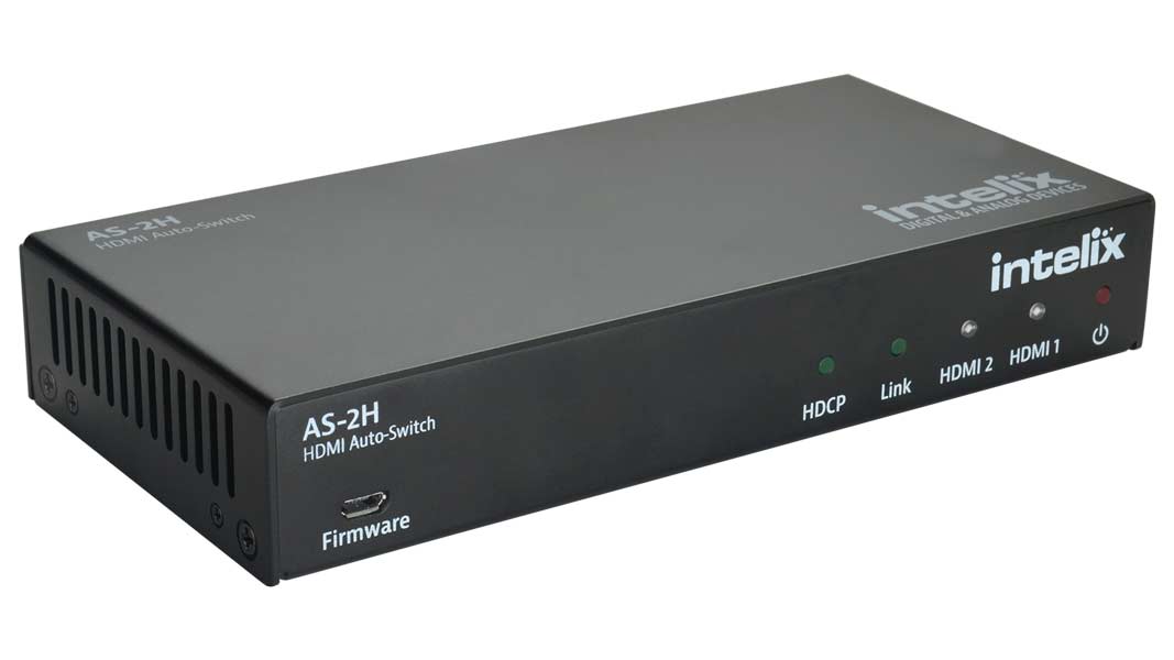 Liberty AV AS-2H | Intelix 2x1 HDMI / HDBaseT Auto Switcher