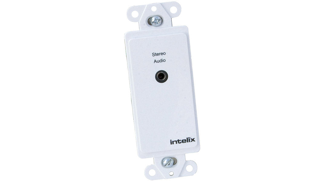 Liberty AV AVO-A2MINI-WP-F | Analog Stereo Audio Wall Plate Balun - 3.5mm