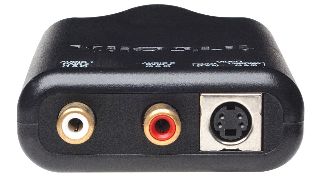 Liberty AV AVO-SVA2-F | S-Video & Analog Stereo Audio Balun