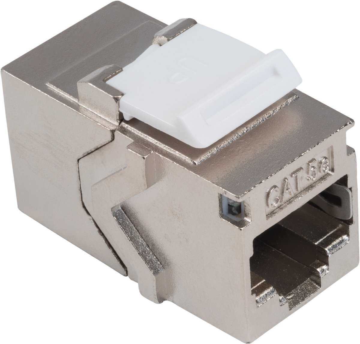 Liberty AV CP8DZ00E | Keystone style RJ45 in-line coupler for Category 5e F/UTP LAN