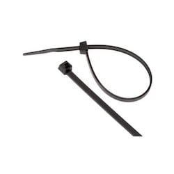 Liberty AV CT-UV-8 | Cable Tie black UV Resistant for indoor/outdoor use 8" Package