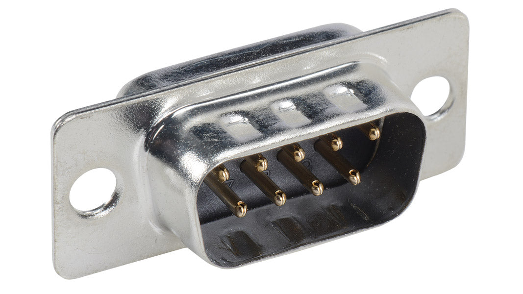 Liberty AV DB9M | Economy Solder style D-SUB DB9 male connector